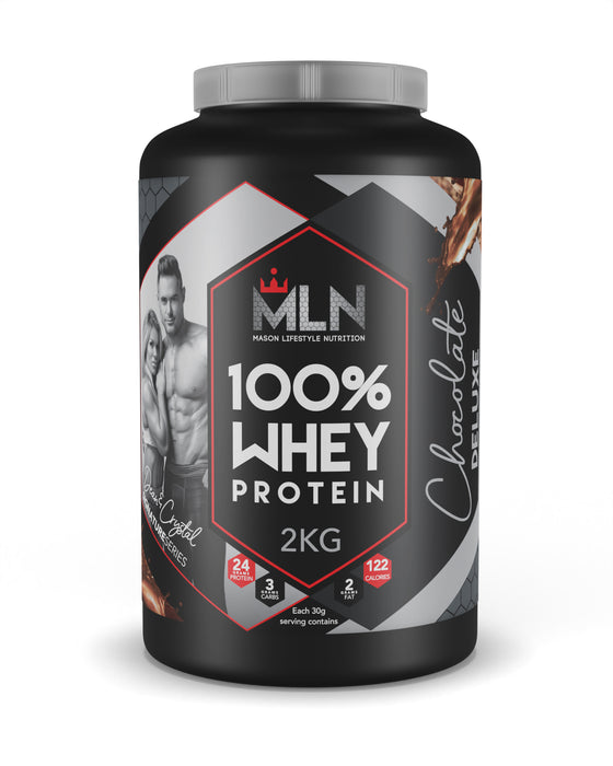 MLN 100% Whey Protein Chocolate Deluxe 2kg