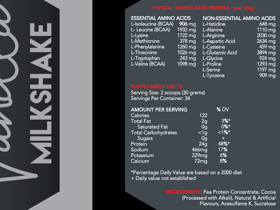 MLN Vegan Protein Vanilla Milkshake