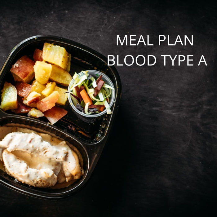 Meal Plan Blood Type A [DIGITAL FILE]