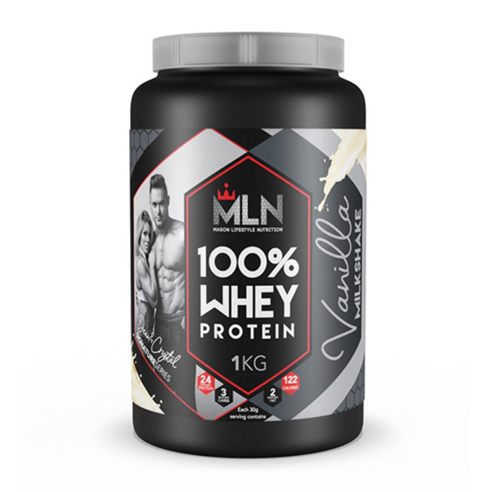 MLN 100% Whey Protein Vanilla Milkshake 1kg