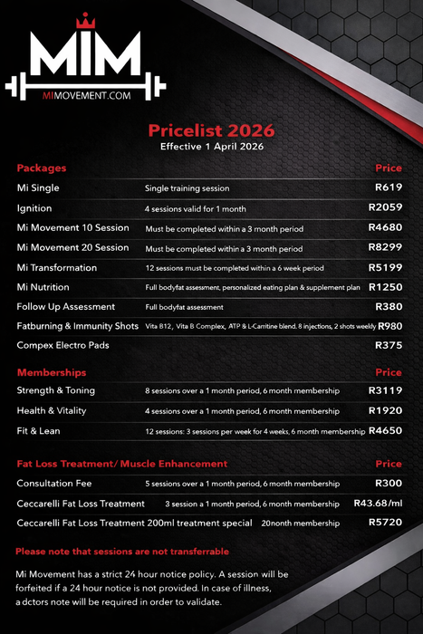 MiM Training Packages